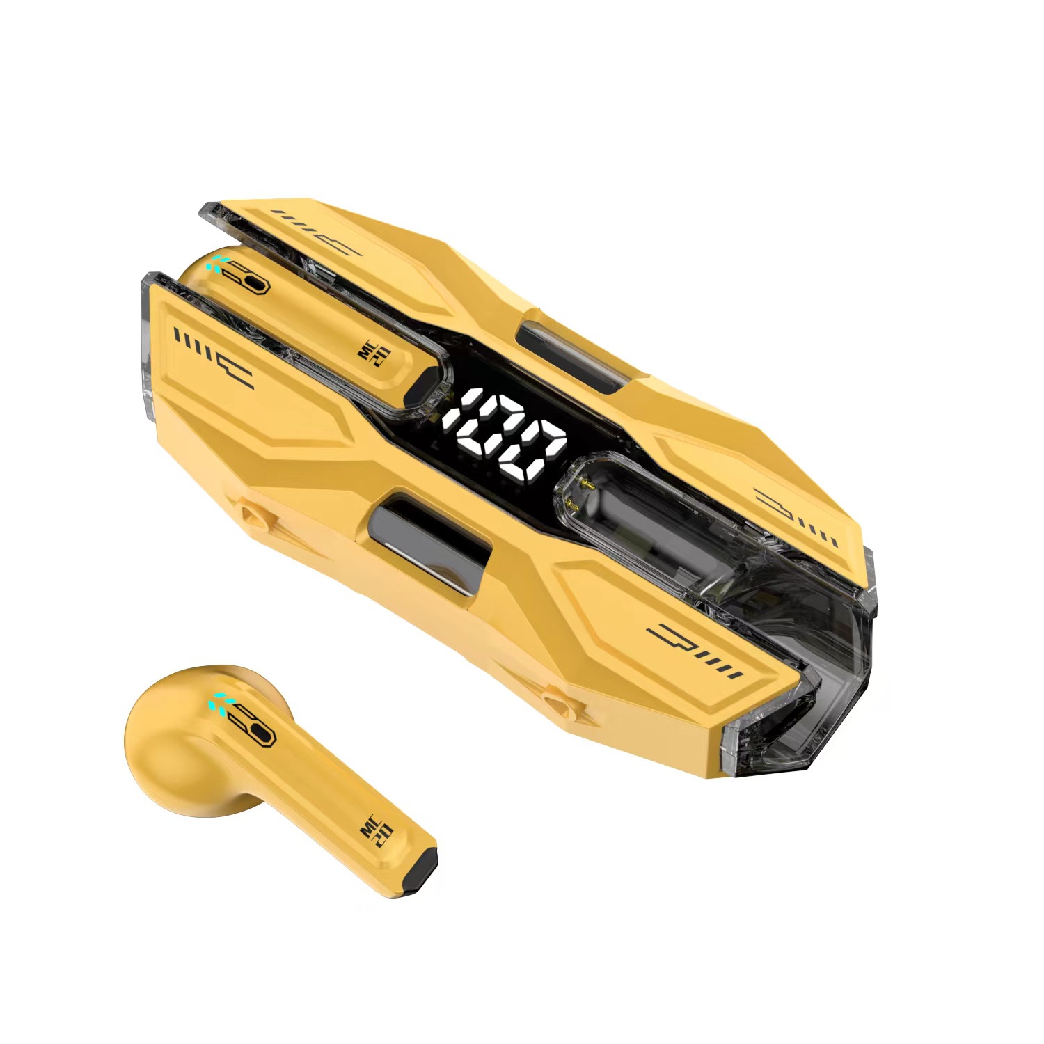 Home Cinema Amazon - F20 Kopfhörer Bluetooth 5,3 TWS Gaming
