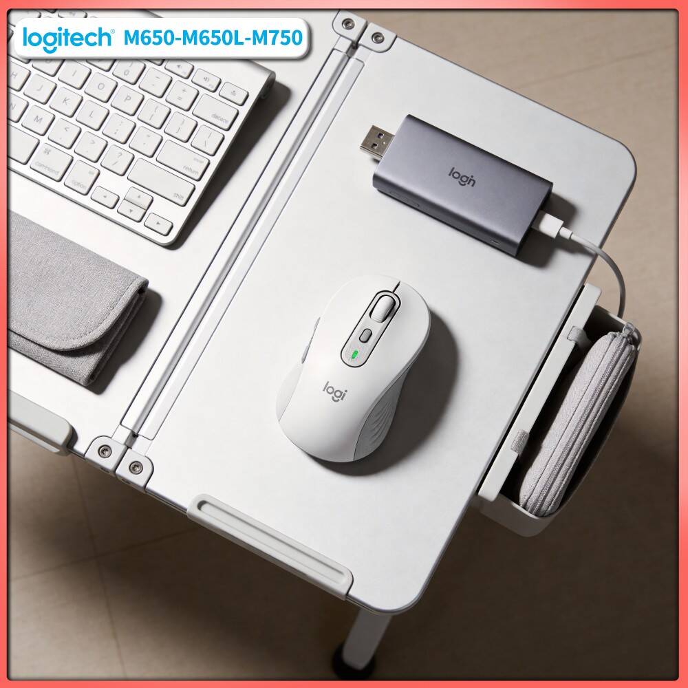Logitech Home Cinema - Logitech M650/M650L Kabellose Ergonomische Maus -