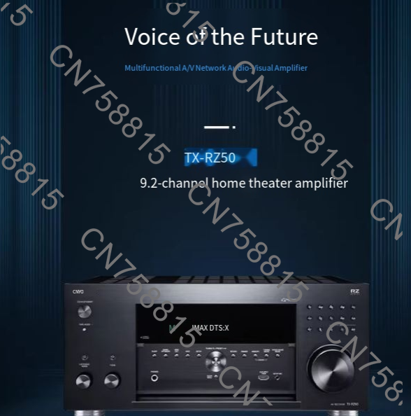 Home Cinema Atmos - Leistungsstarker 9.2-Kanal Dolby Atmos Haushaltsverstärker, für