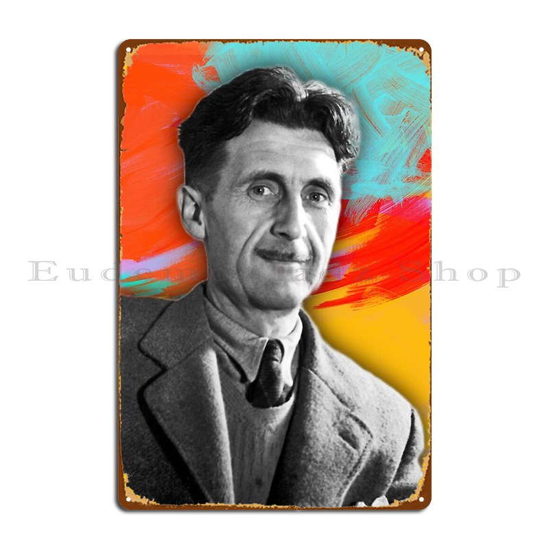 Home Cinema Orwell - George Orwell Kunstwerk George Orwell Porträt