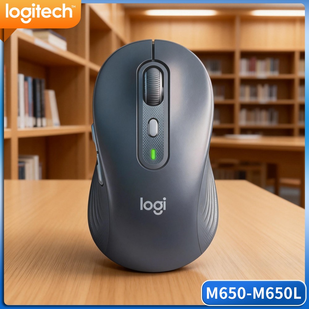 Logitech Home Cinema - Logitech M650/M650L Signature Wireless-Maus aus recyceltem