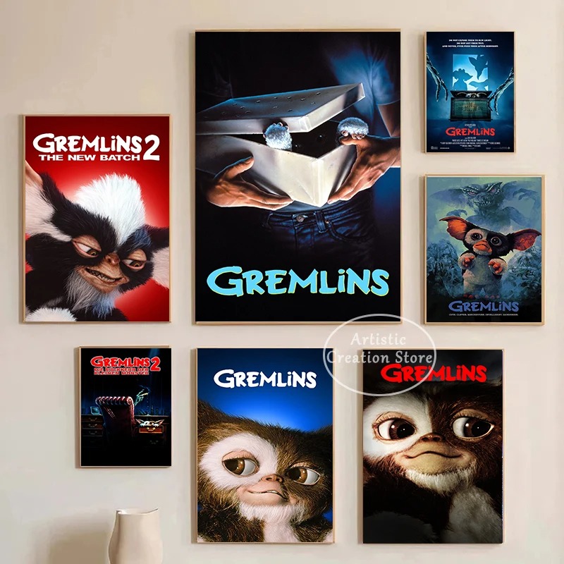 Klassischer Film Gremlins Post – Home Cinema Design Bewertung und Preis