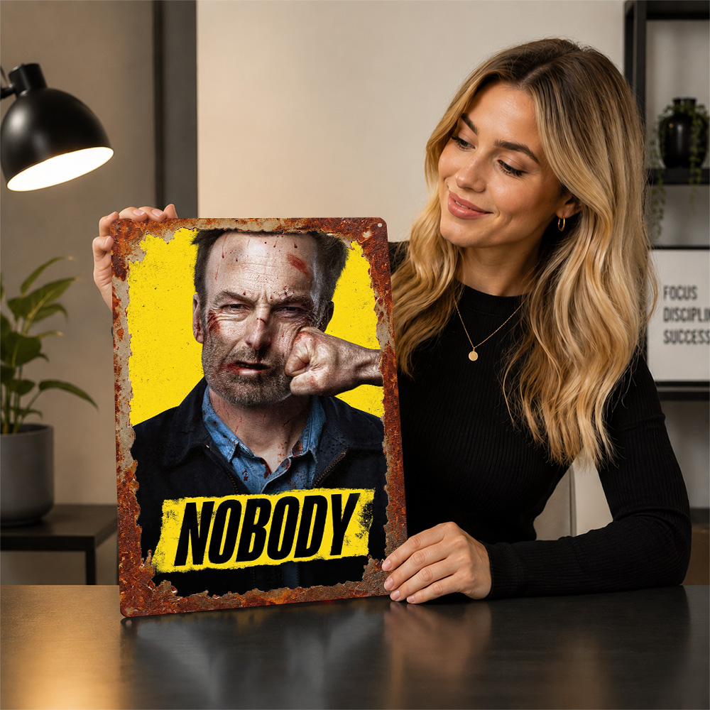 Nobody Film Metallposter Kino- – Home Cinema Gifts Bewertung und Preis