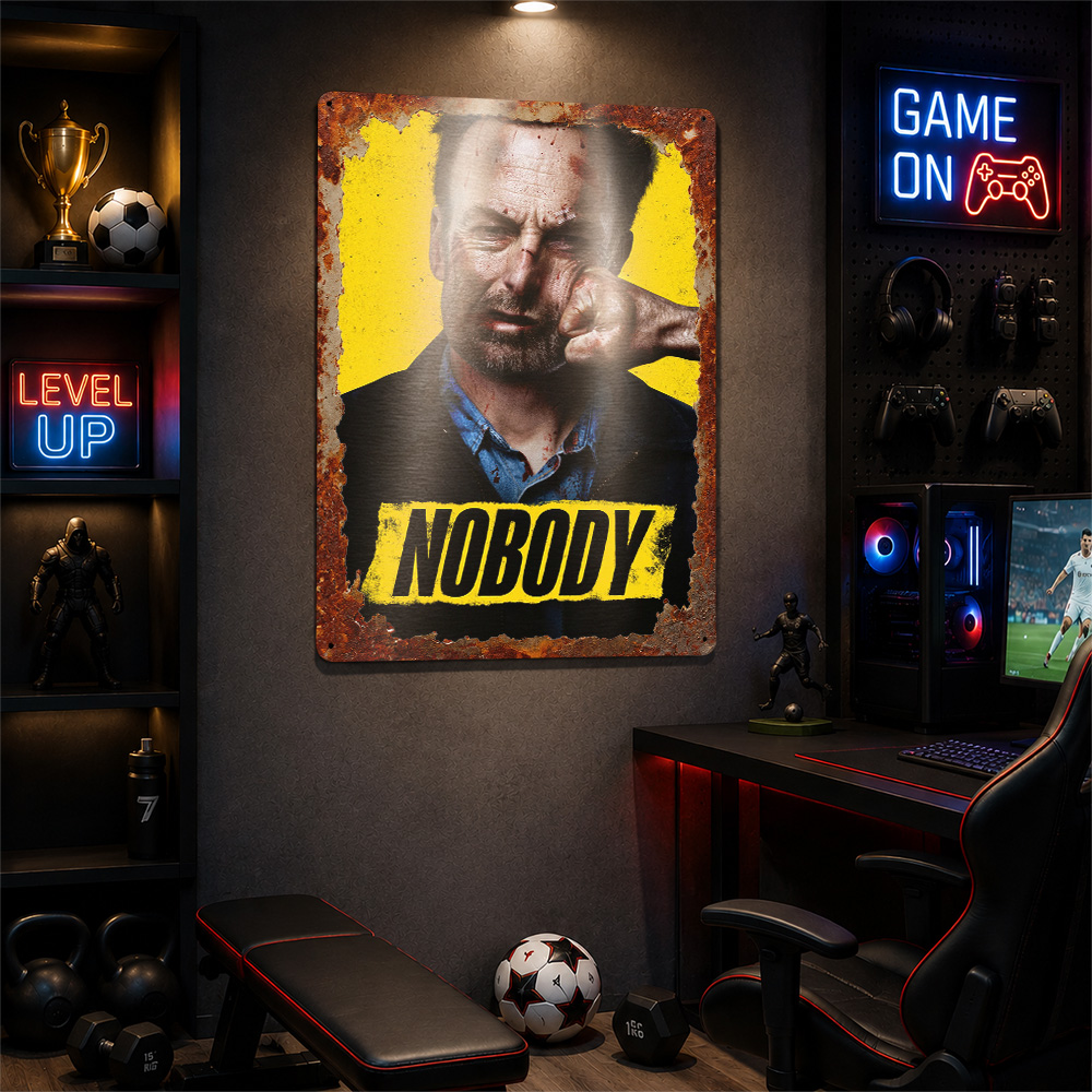 Nobody Film Metallposter Kino- – Home Cinema Gifts Bewertung und Preis
