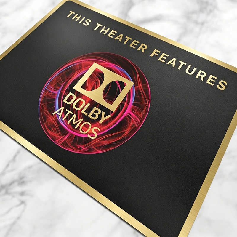 Dolby Atmos Heimkino-Schild |  – Home Cinema Atmos Bewertung und Preis