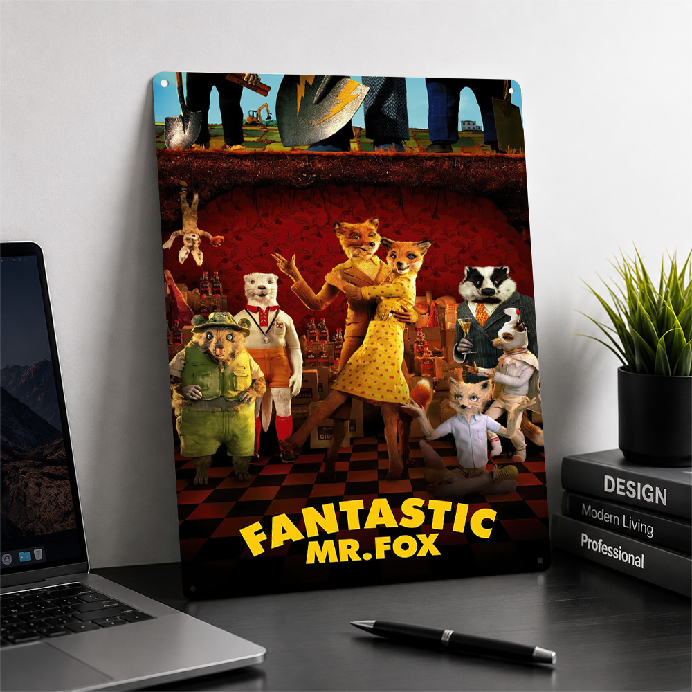 Fantastisches Mr. Fox Filmplak – Home Cinema Gifts Bewertung und Preis