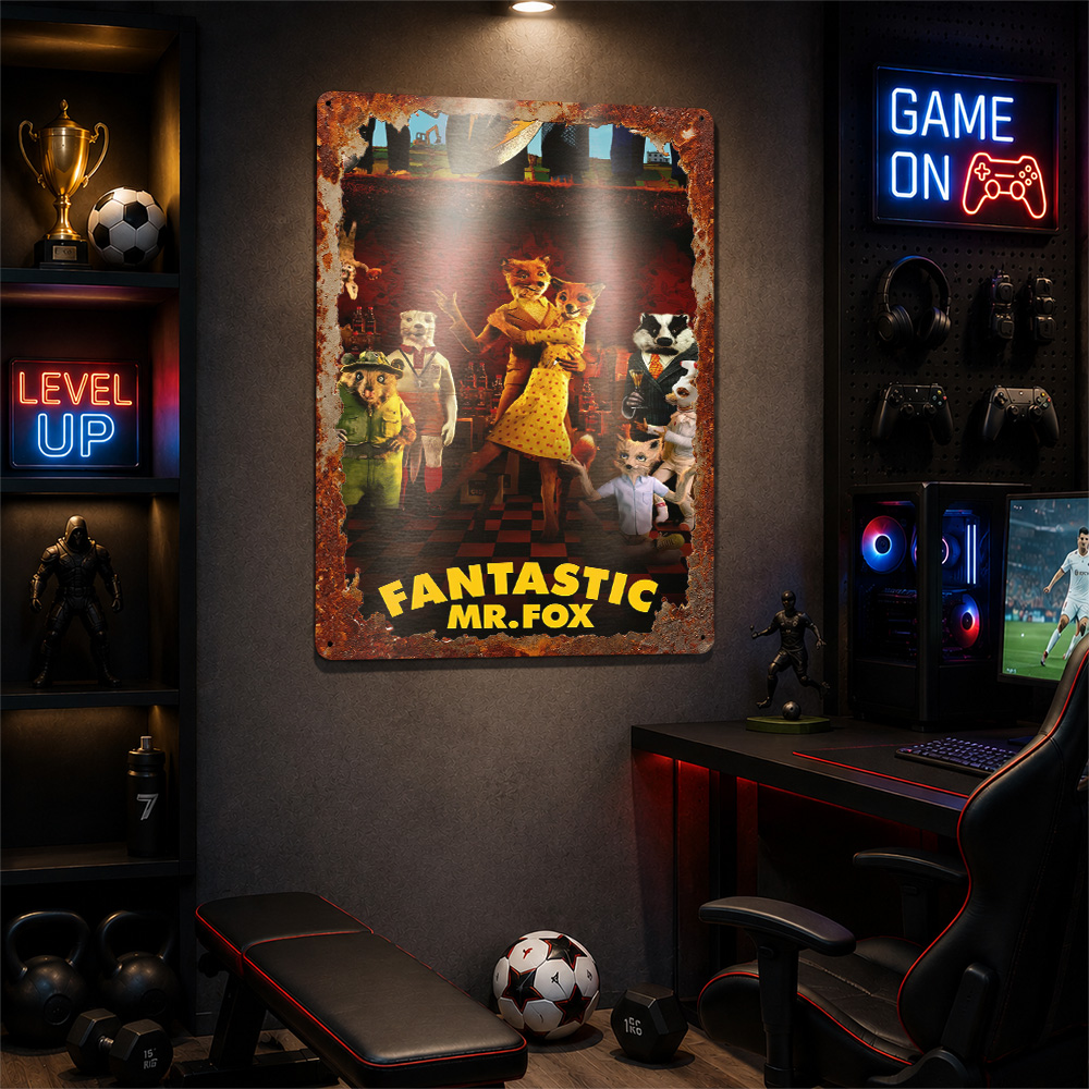 Fantastisches Mr. Fox Filmplak – Home Cinema Gifts Bewertung und Preis