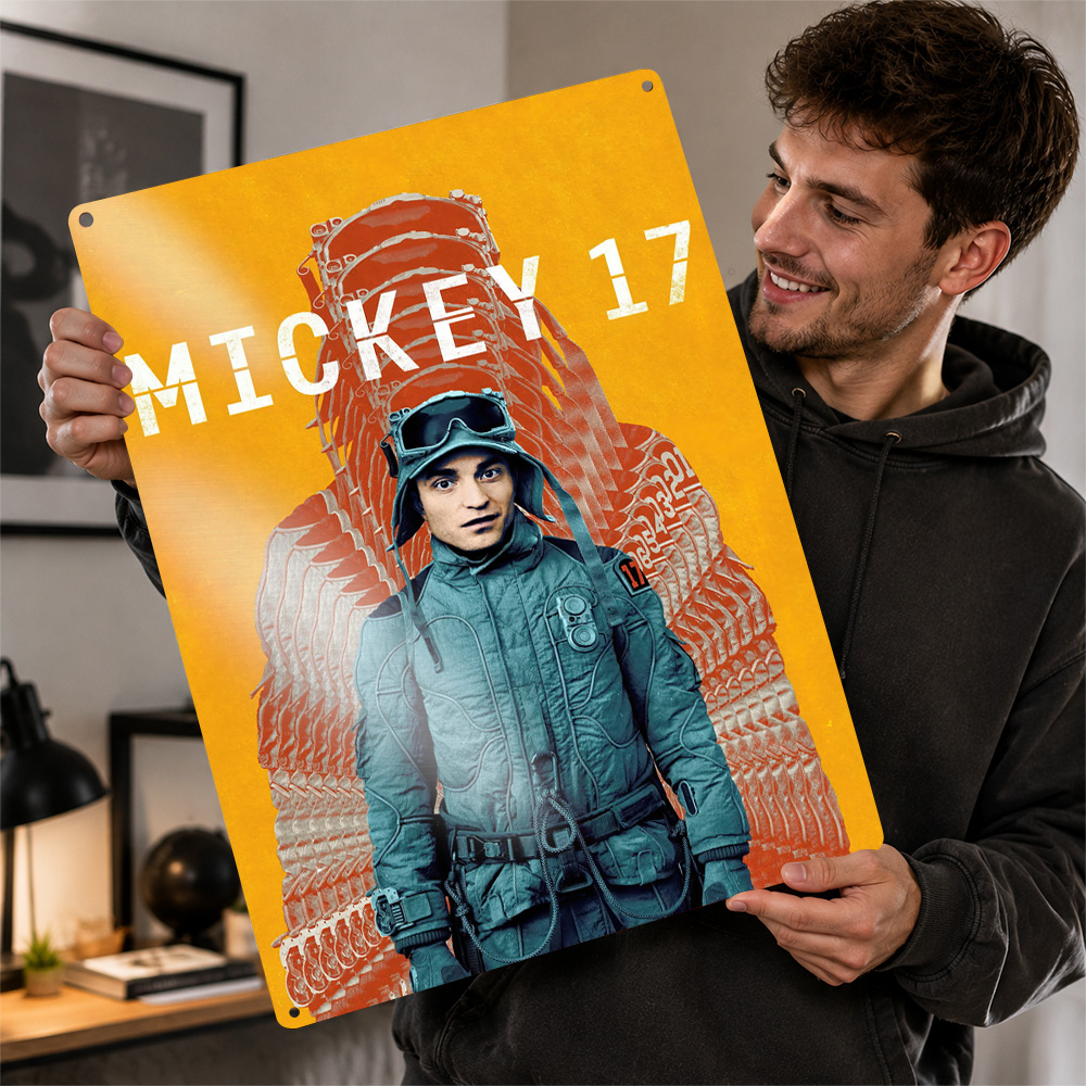 Mickey 17 Film Metallposter Ki – Home Cinema Gifts Bewertung und Preis