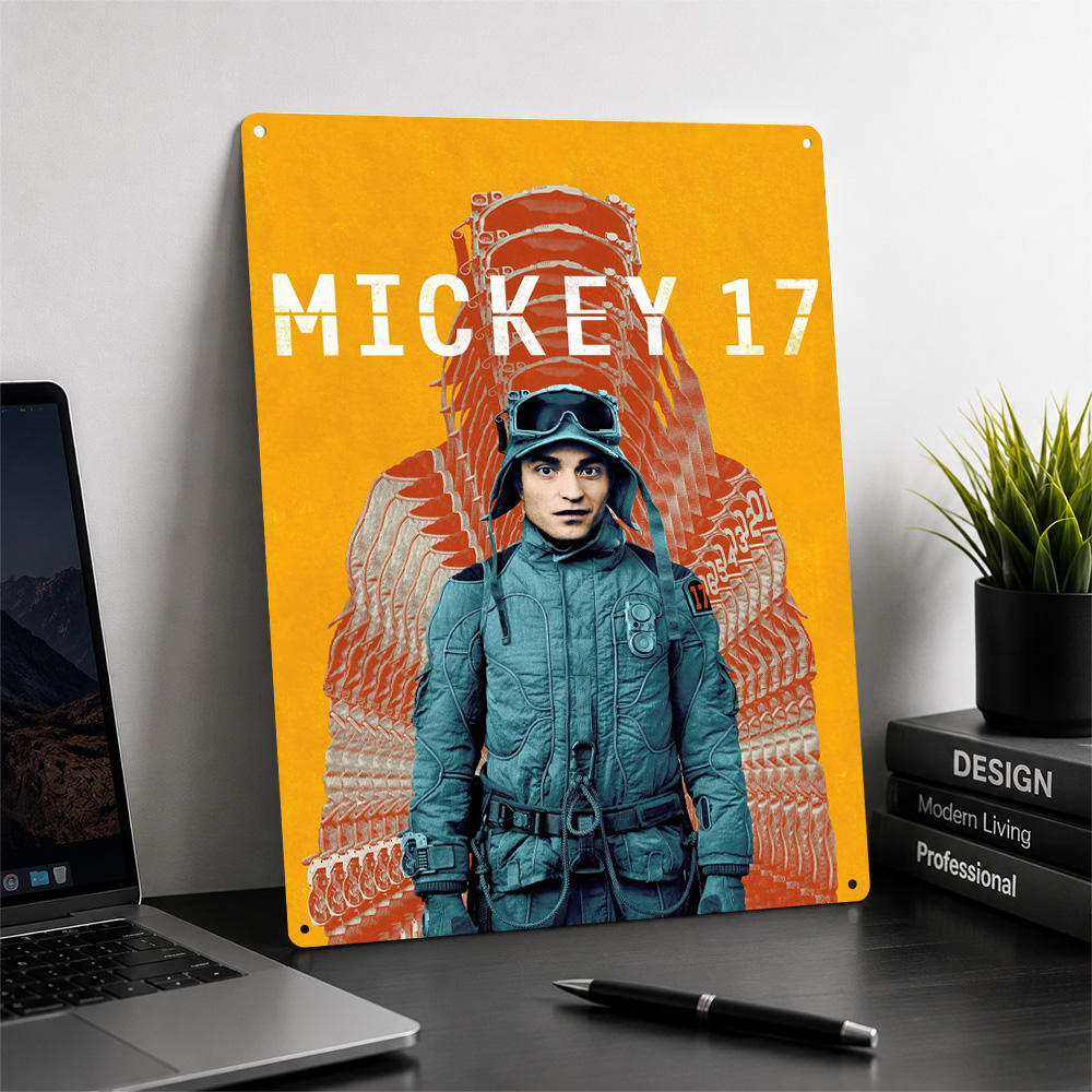 Mickey 17 Film Metallposter Ki – Home Cinema Gifts Bewertung und Preis