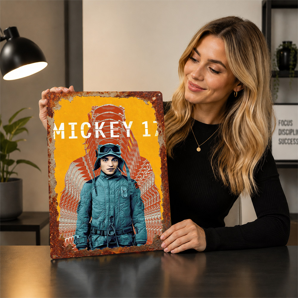 Mickey 17 Film Metallposter Ki – Home Cinema Gifts Bewertung und Preis