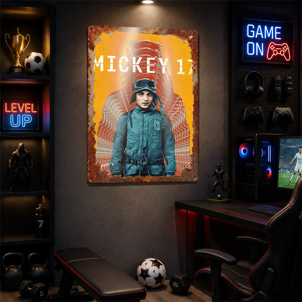 Mickey 17 Film Metallposter Ki – Home Cinema Gifts Bewertung und Preis