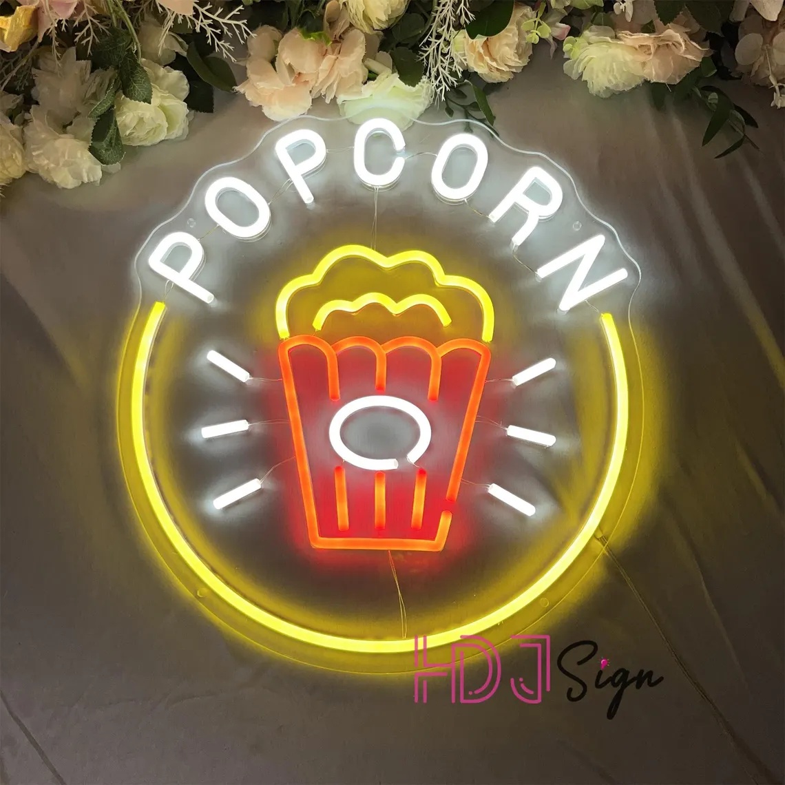 Popcorn LED-Neonschild, Neonli – Home Cinema Wall Lights Bewertung und Preis