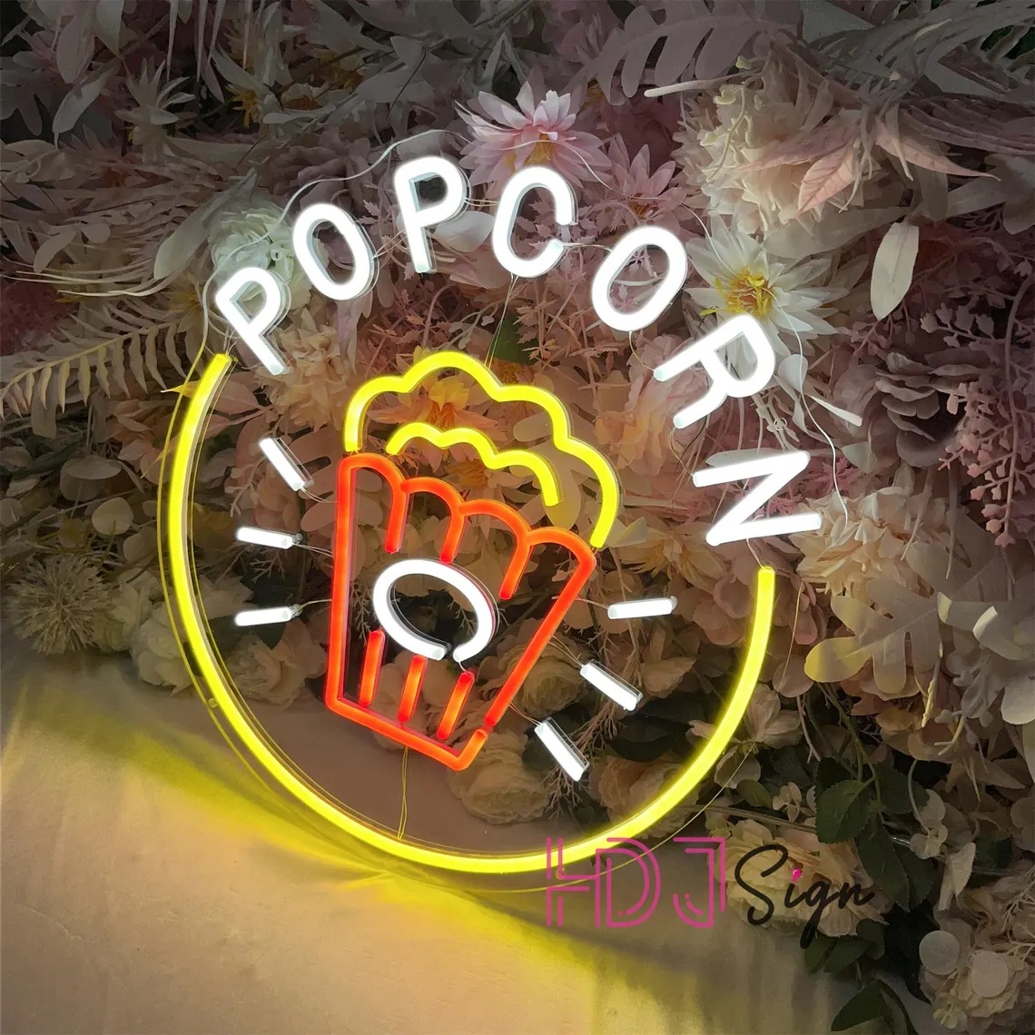 Popcorn LED-Neonschild, Neonli – Home Cinema Wall Lights Bewertung und Preis