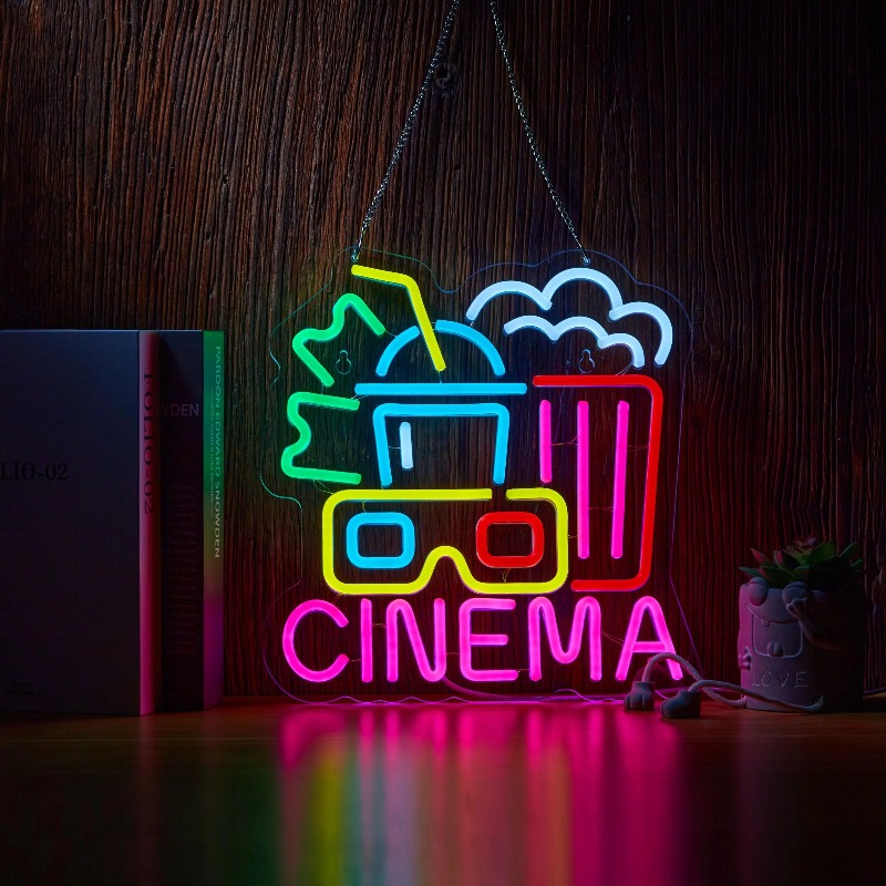 Kino-Leuchtreklame, Filmzeit,  – Home Cinema Wall Lights Bewertung und Preis