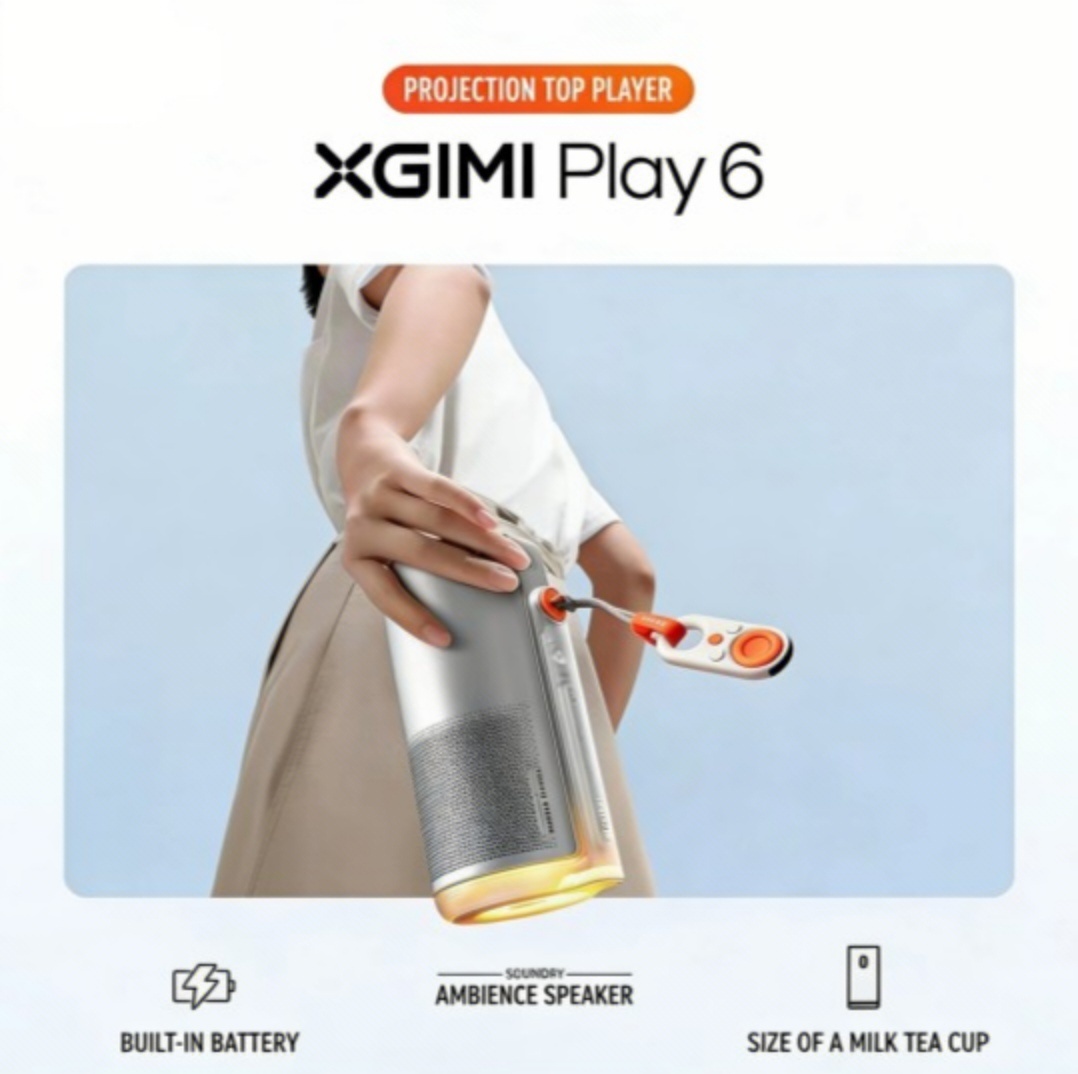XGIMI Play 6 DLP-Projektor 108 – Home Cinema Xgimi Bewertung und Preis