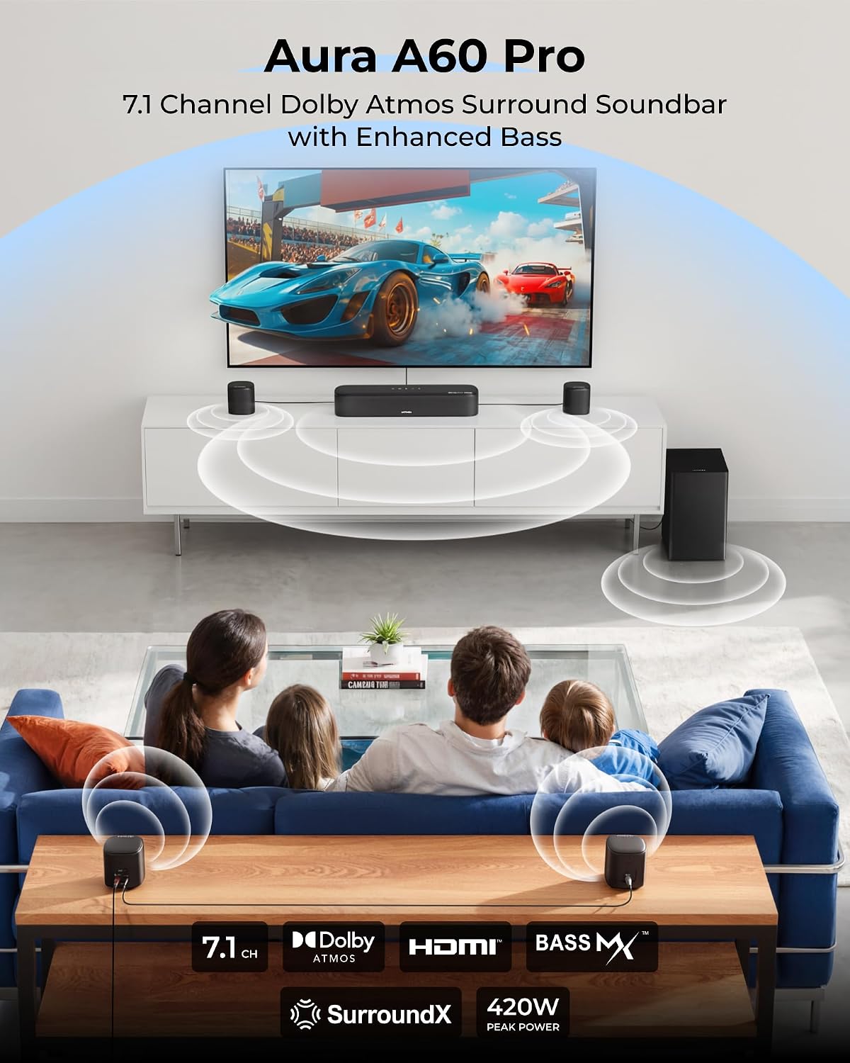 7.1-Kanal Dolby Atmos Surround – Home Cinema Atmos Bewertung und Preis