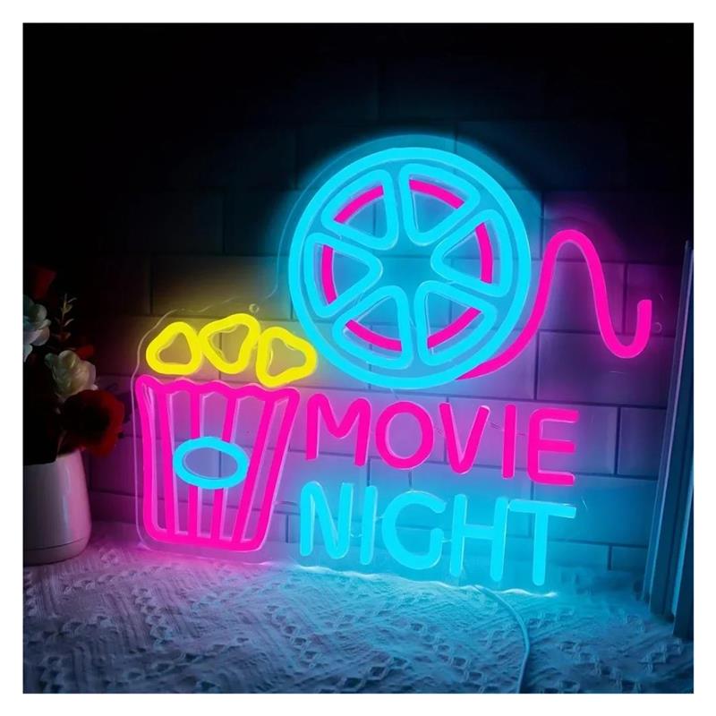 Neonschild „Movie Night“, Popc – Home Cinema Wall Lights Bewertung und Preis